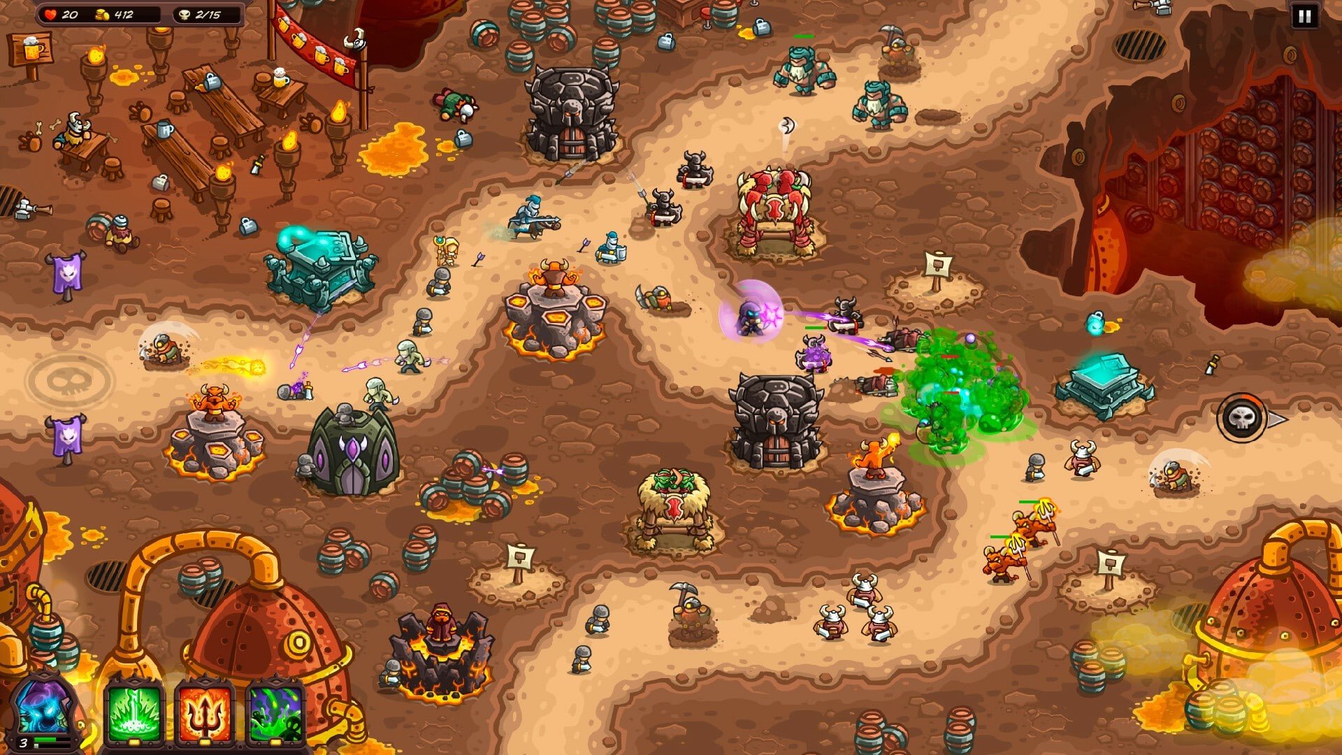 Kingdom Rush Vengeance - Tower Defense mac游戏 screenshot-1