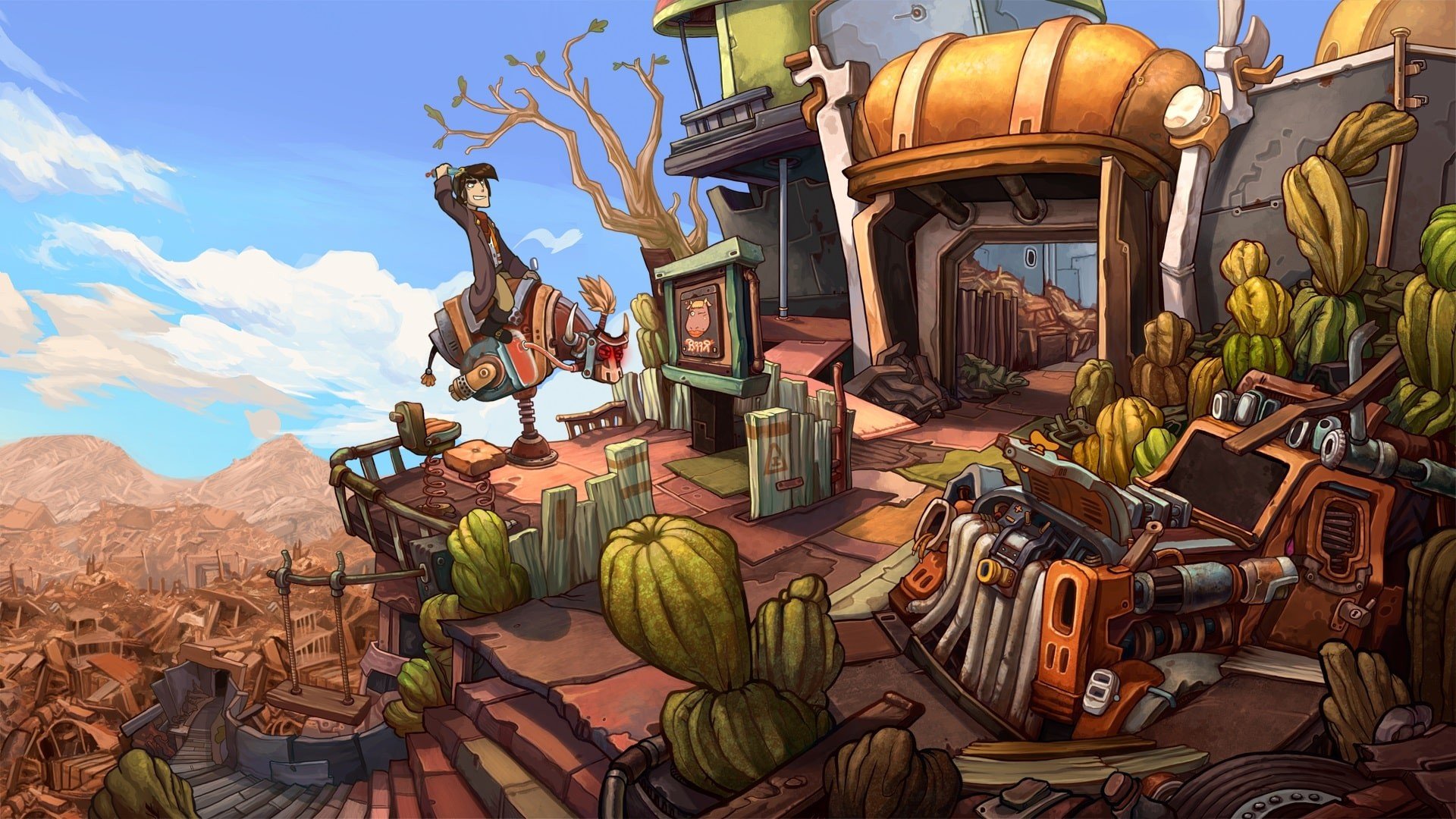 Deponia: The Complete Journey mac游戏 screenshot-2
