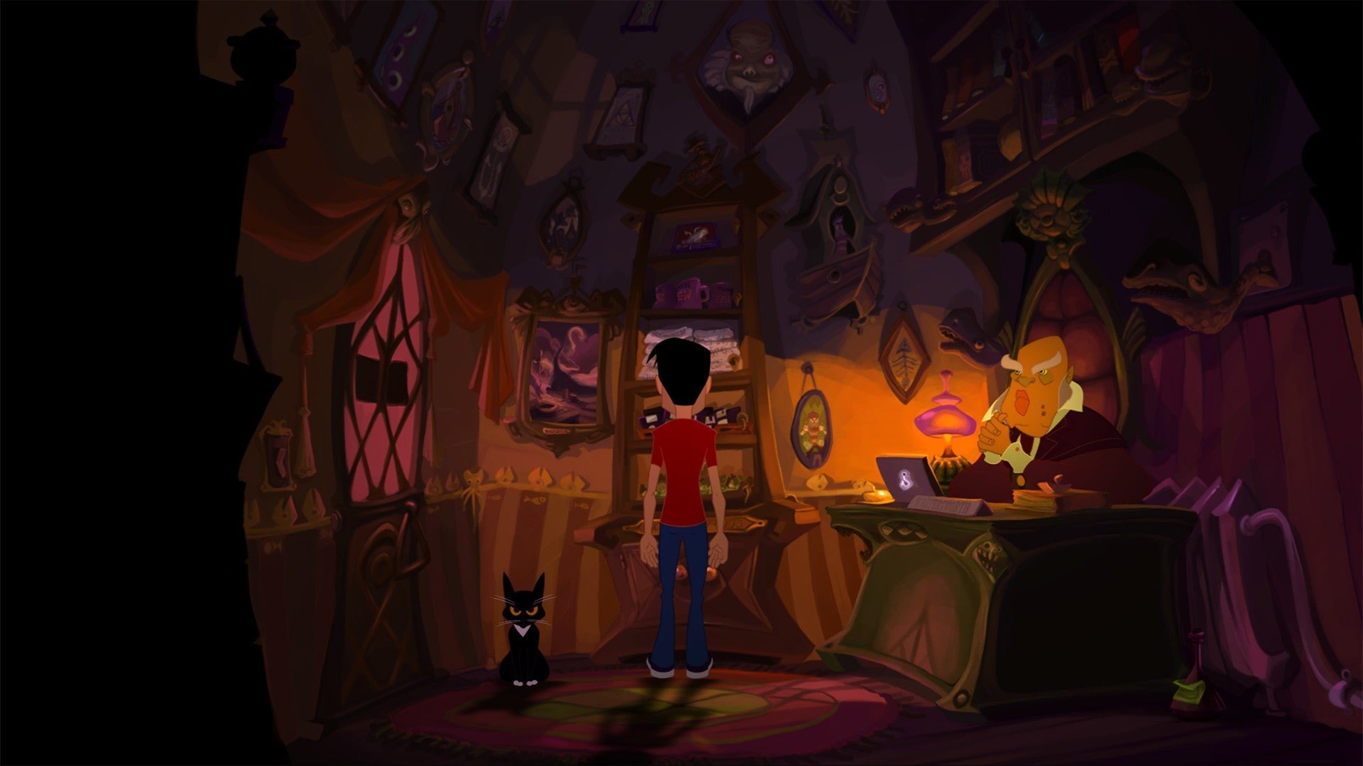 Gibbous - A Cthulhu Adventure mac游戏 screenshot-4