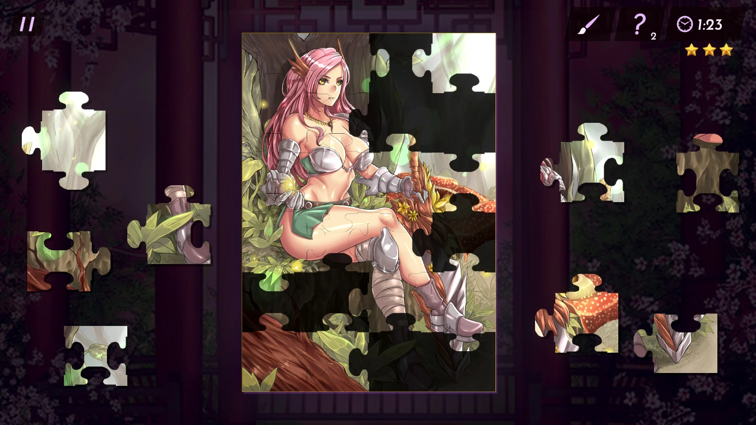 Hentai Jigsaw Puzzle mac游戏 screenshot-0