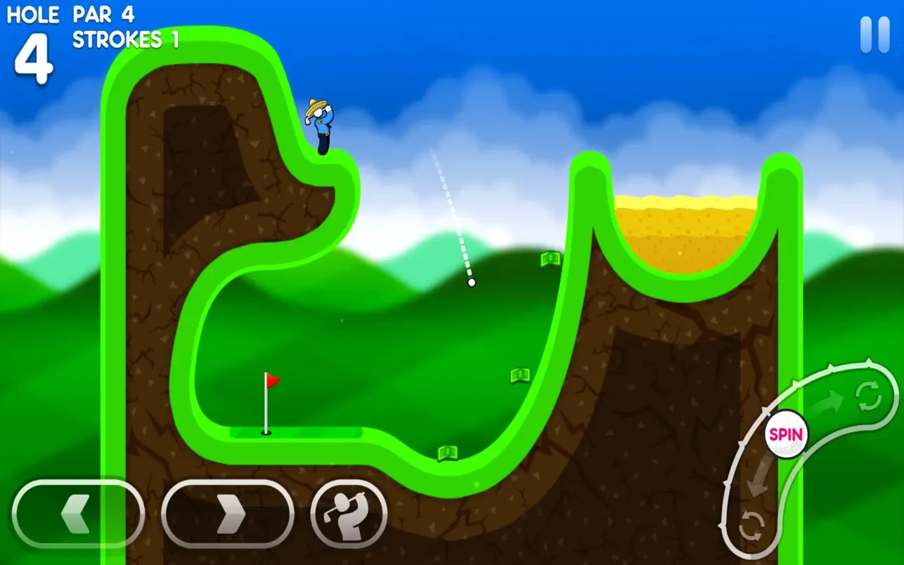 Super Stickman Golf 3 mac游戏 screenshot-2