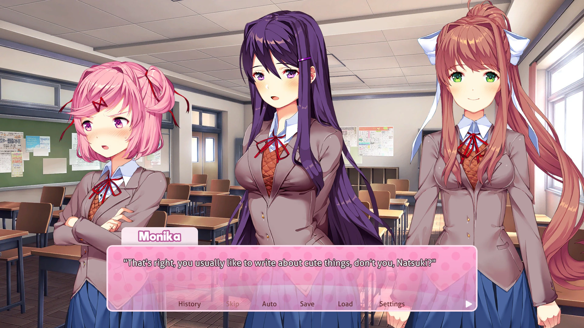 Doki Doki Literature Club Plus! mac游戏 screenshot-5