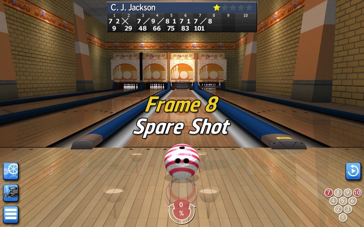 My Bowling 3D‪+ mac游戏 screenshot-2