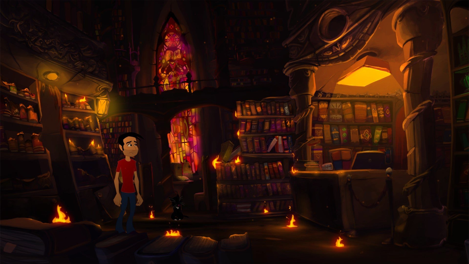Gibbous - A Cthulhu Adventure mac游戏 screenshot-5
