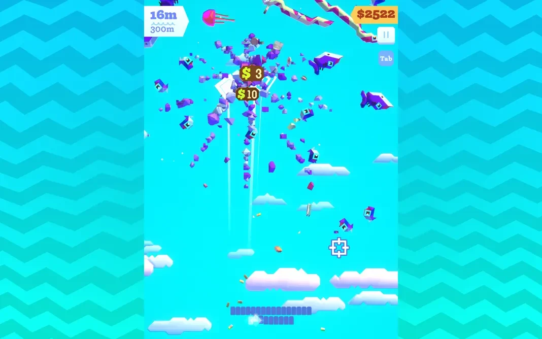 Ridiculous Fishing EX mac游戏 screenshot-3