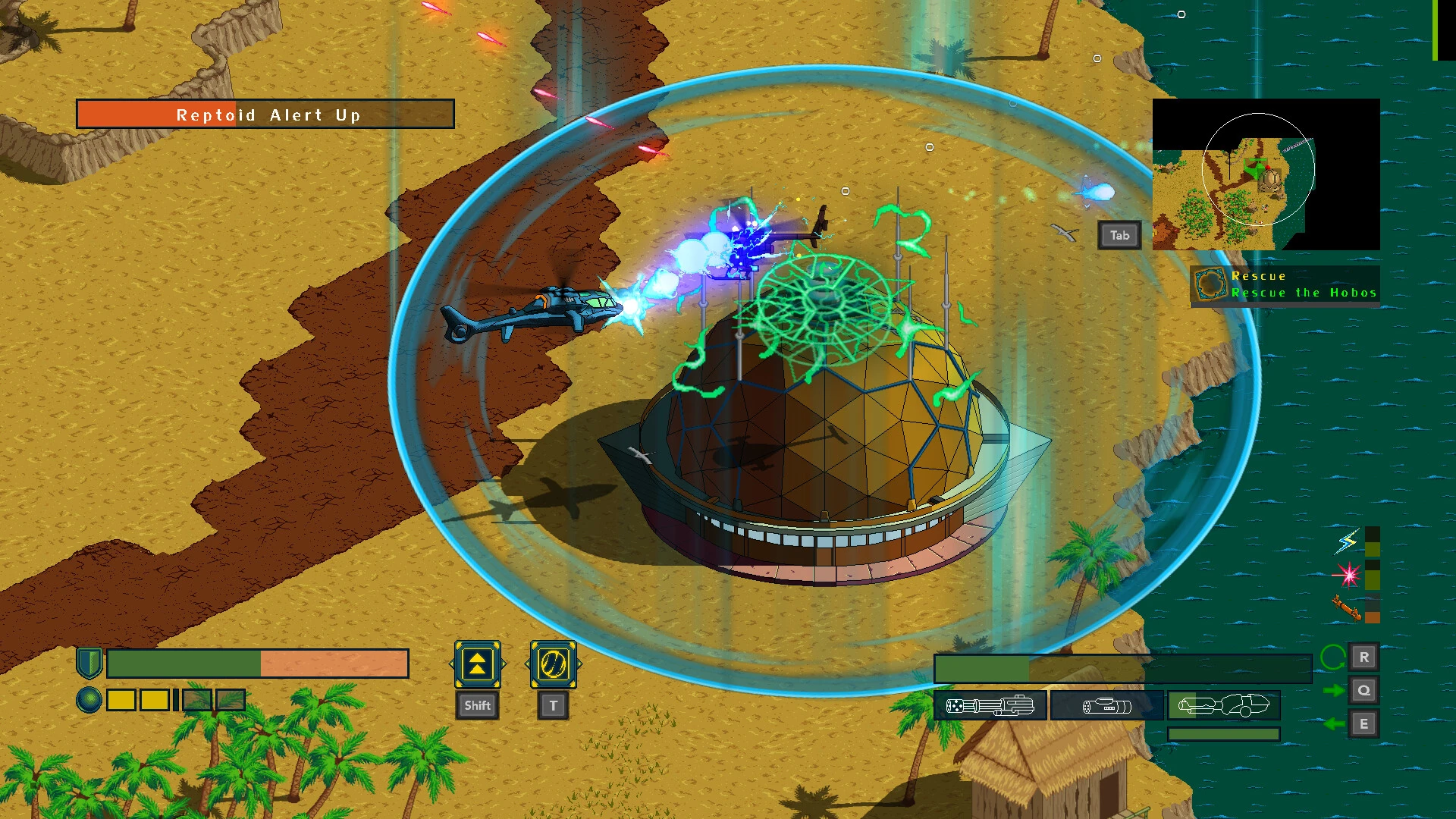 Megacopter: Blades of the Goddess mac游戏 screenshot-2