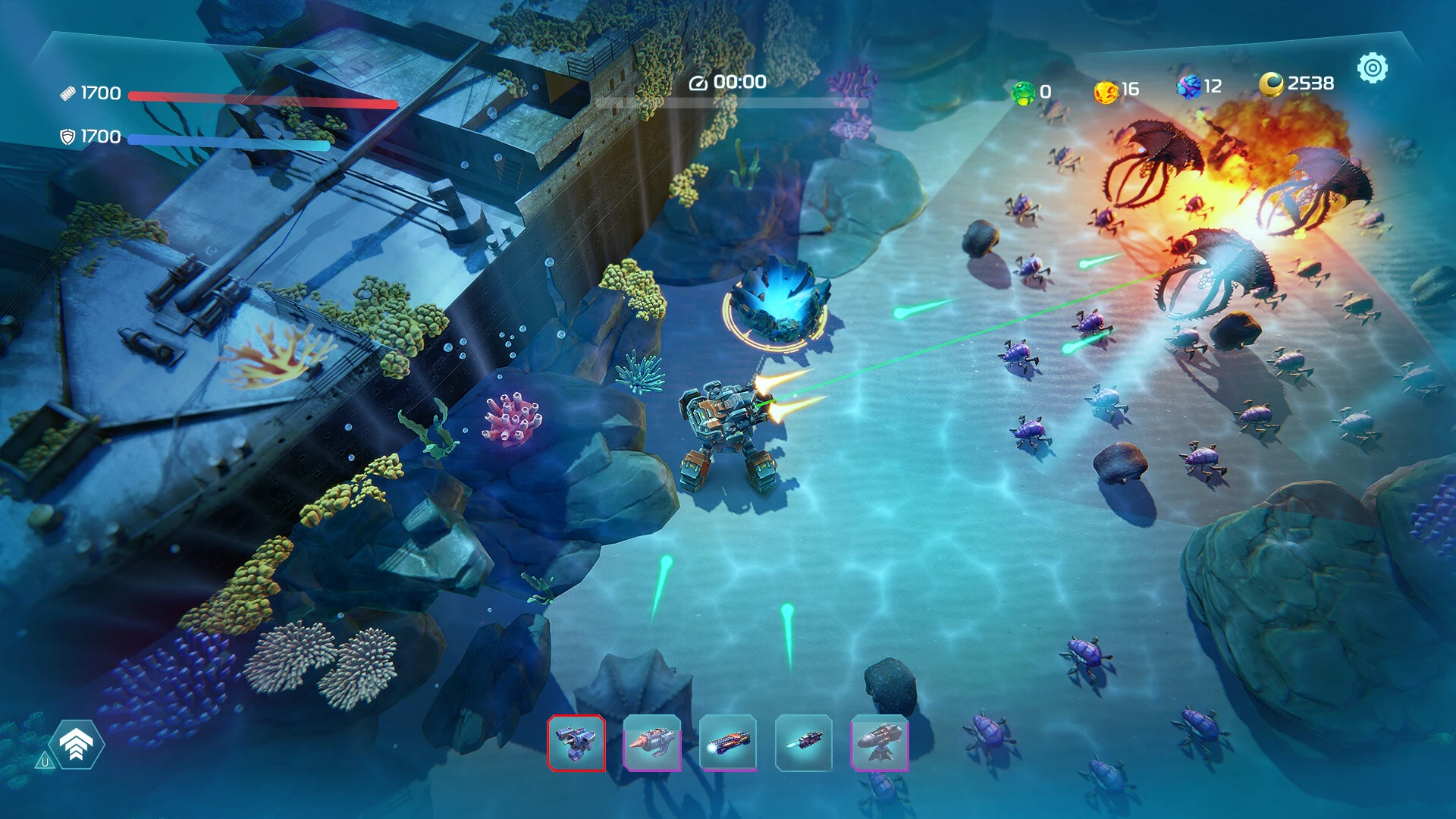 Ocean Keeper: Dome Survival mac游戏 screenshot-3
