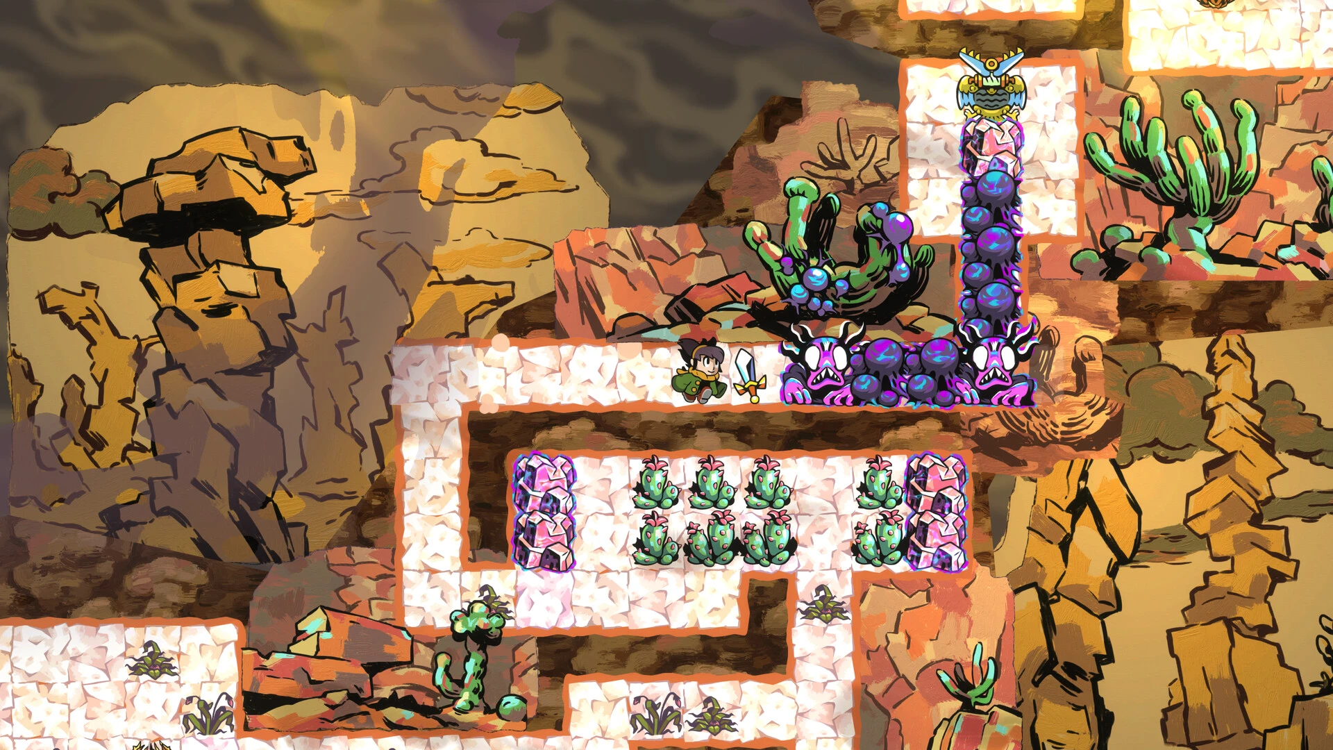 Arranger: A Role-Puzzling Adventure mac游戏 screenshot-3