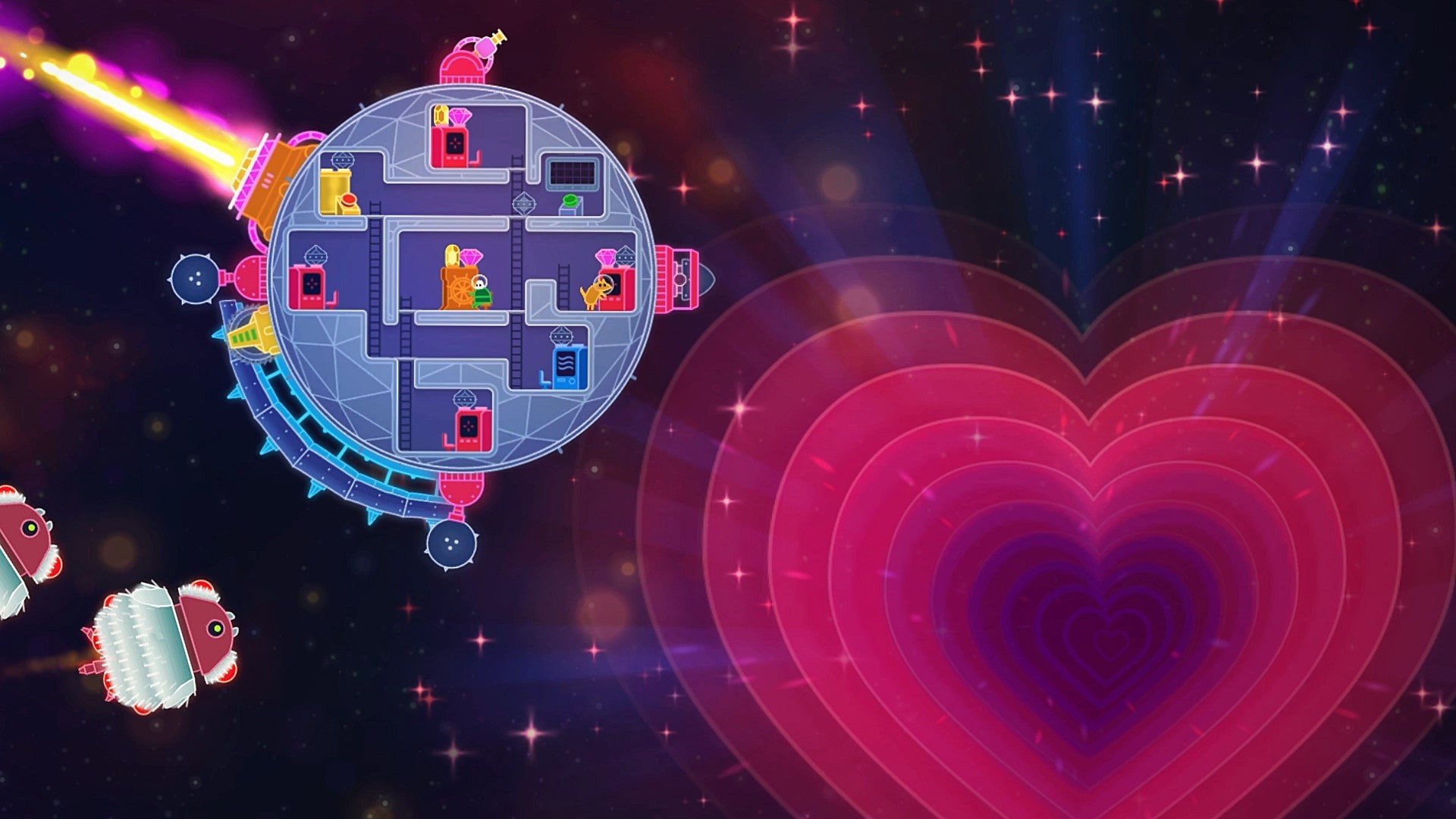 Lovers in a Dangerous Spacetime mac游戏 screenshot-3