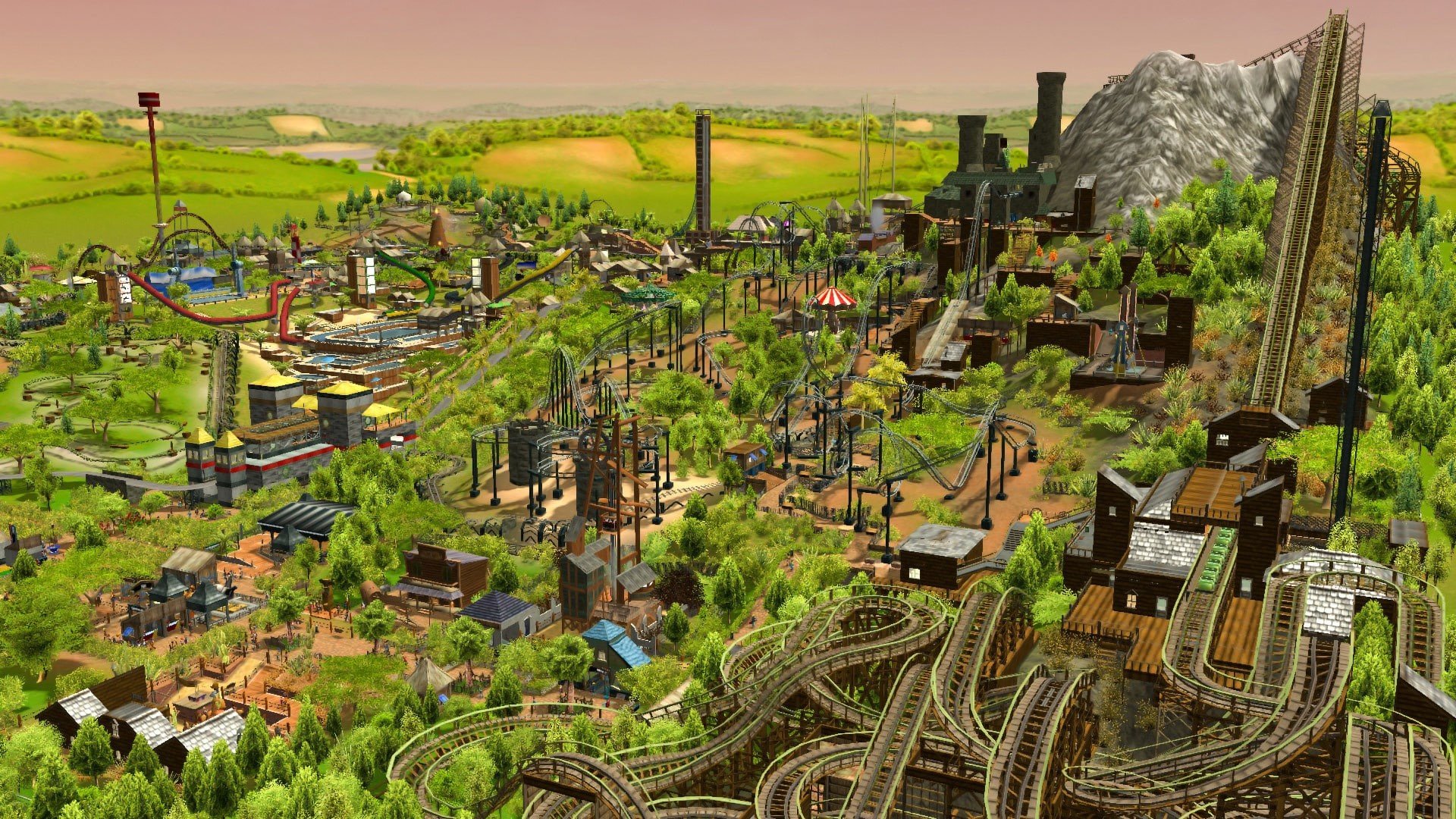 RollerCoaster Tycoon 3 mac游戏 screenshot-0