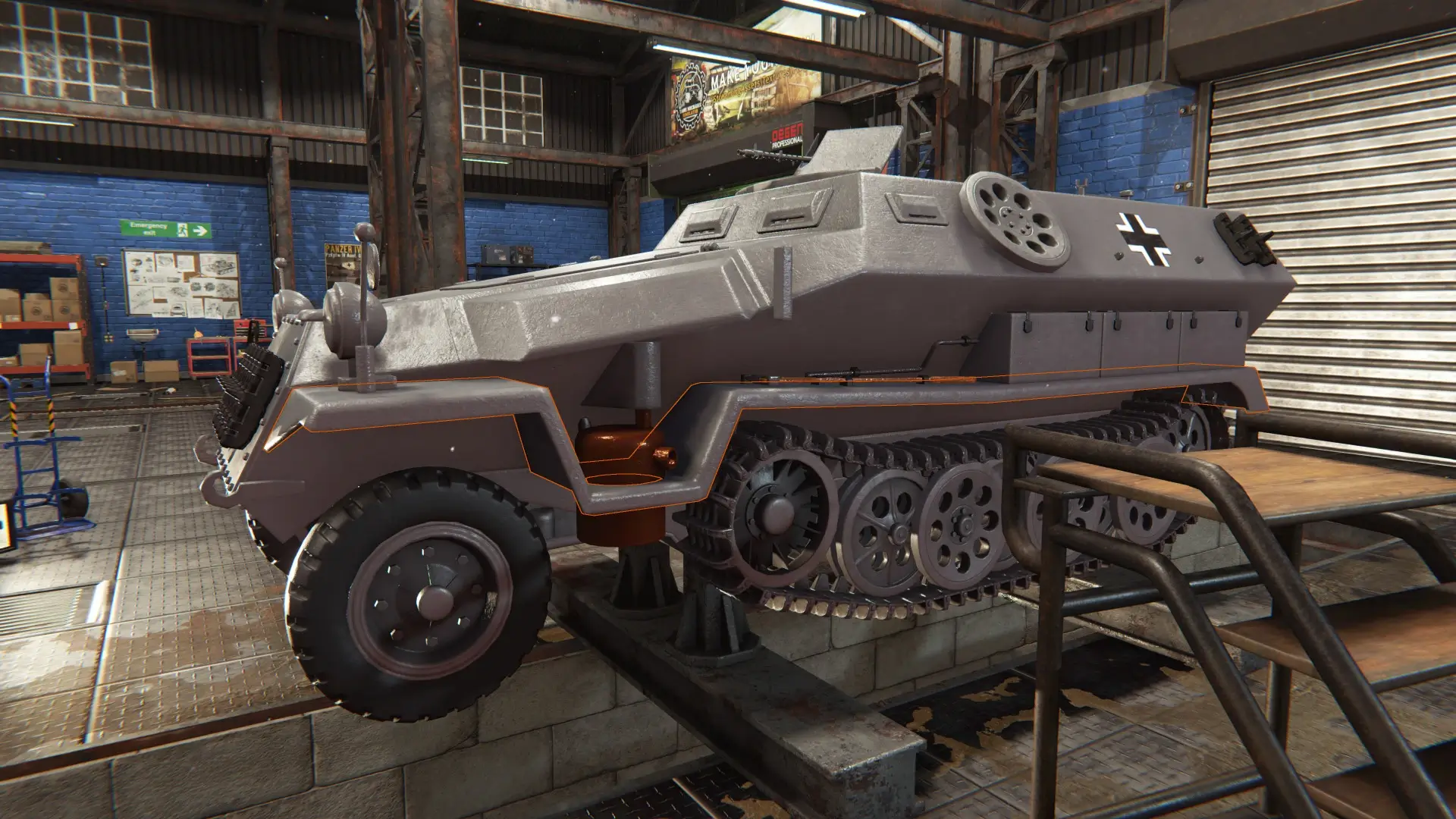 Tank Mechanic Simulator mac游戏 screenshot-4
