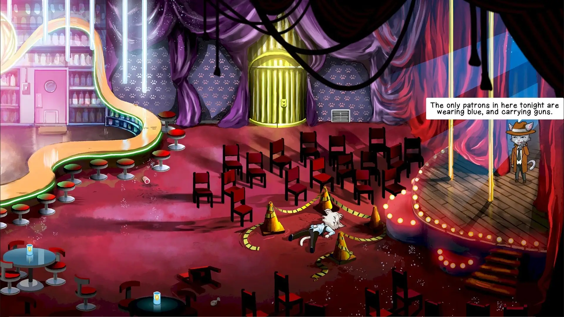 Nine Noir Lives mac游戏 screenshot-0