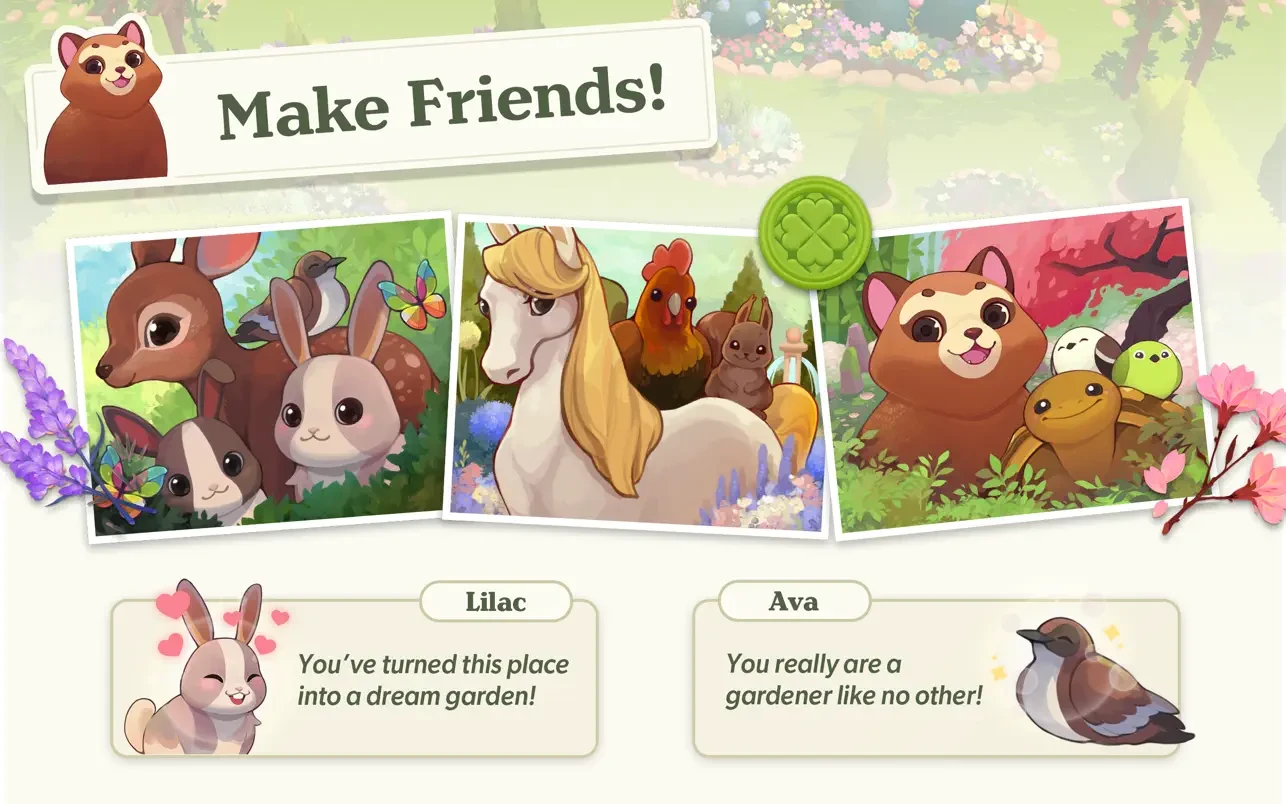 Garden Tails: Match and Grow mac游戏 screenshot-1