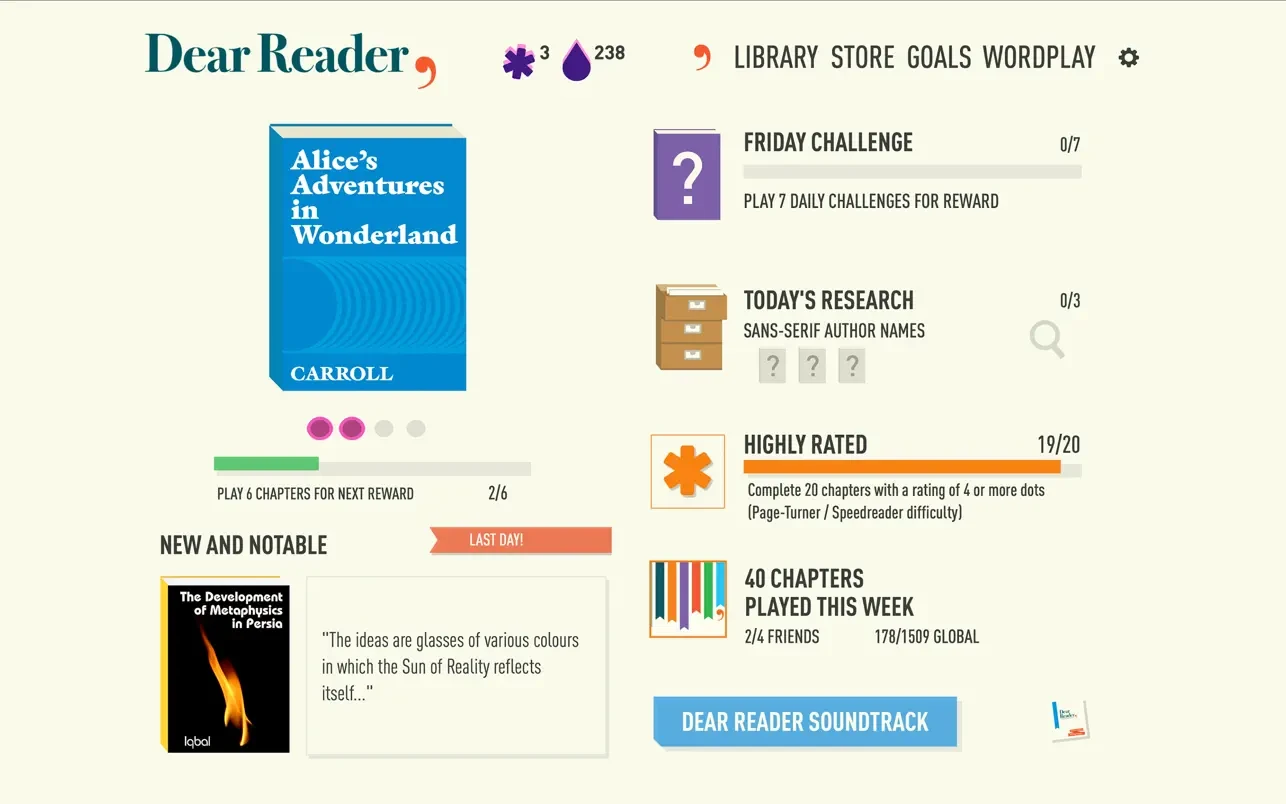 Dear Reader mac游戏 screenshot-0