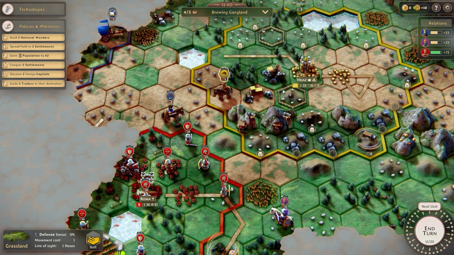 Yield! Fall of Rome mac游戏 screenshot-3