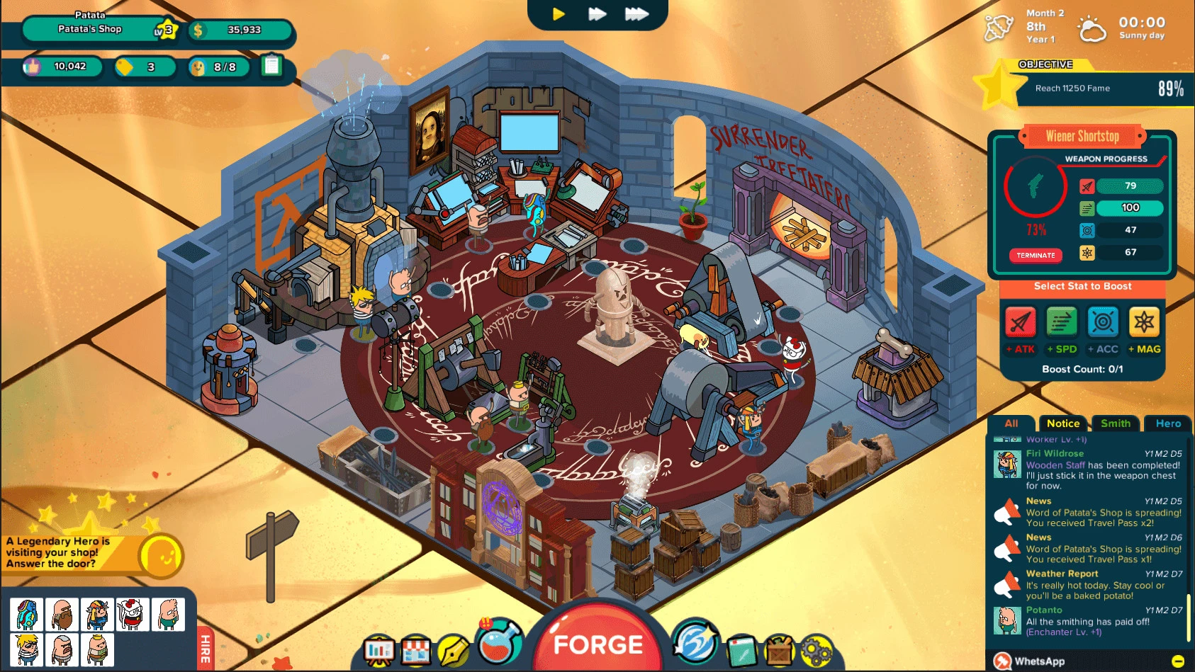 Holy Potatoes! A Weapon Shop?! mac游戏 screenshot-0