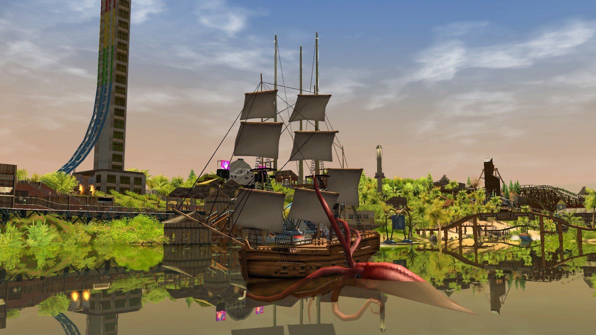 RollerCoaster Tycoon 3 mac游戏 screenshot-3