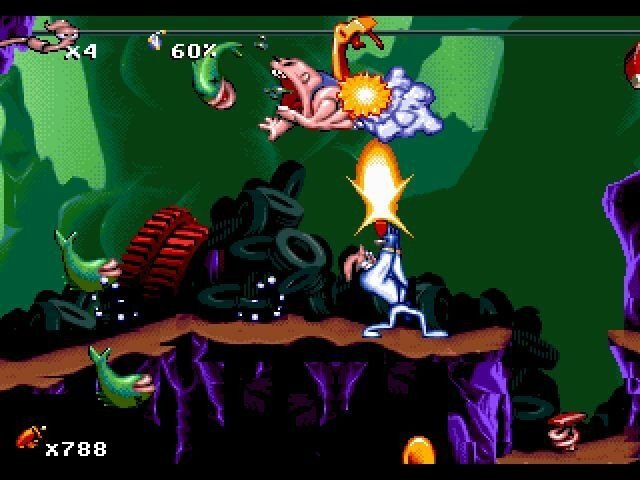 Earthworm Jim 1+2: The Whole Can 'O Worms mac游戏 screenshot-0
