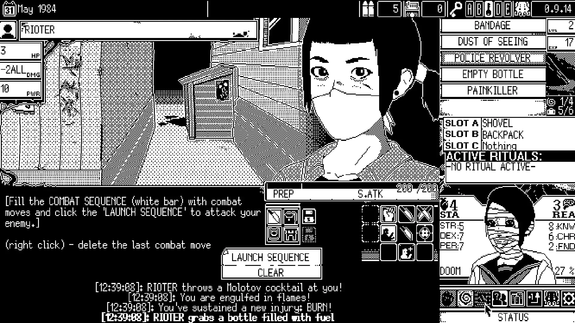 WORLD OF HORROR mac游戏 screenshot-1