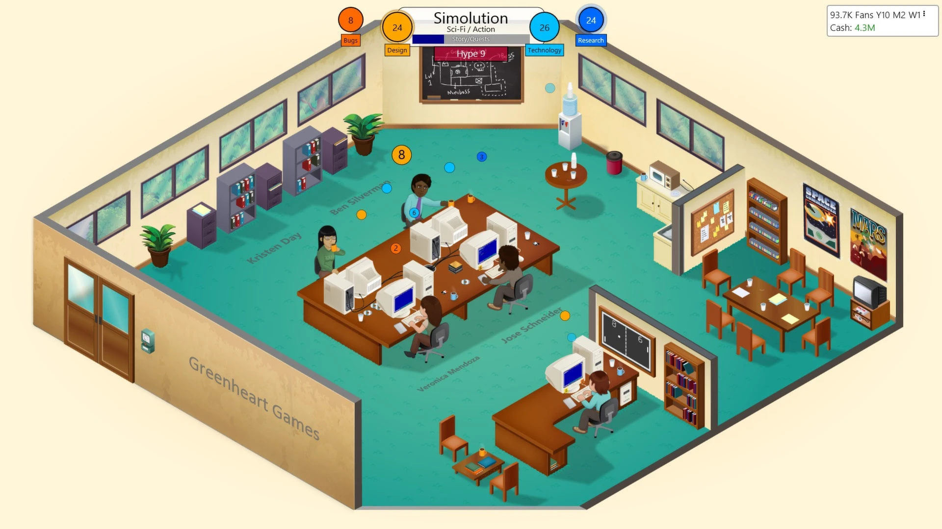 Game Dev Tycoon mac游戏 screenshot-4