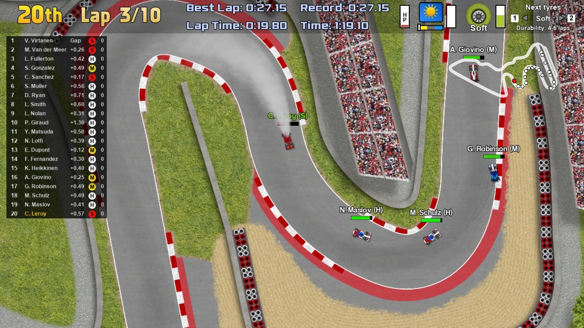 Ultimate Racing 2D 2 mac游戏 screenshot-1