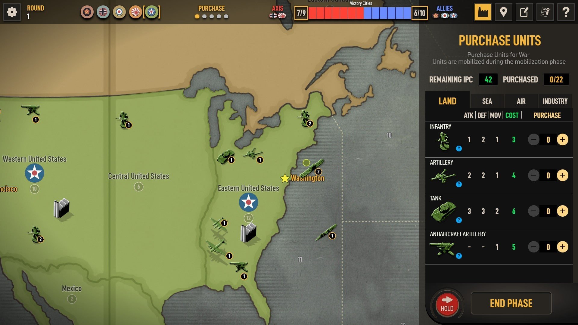 Axis & Allies 1942 Online mac游戏 screenshot-2