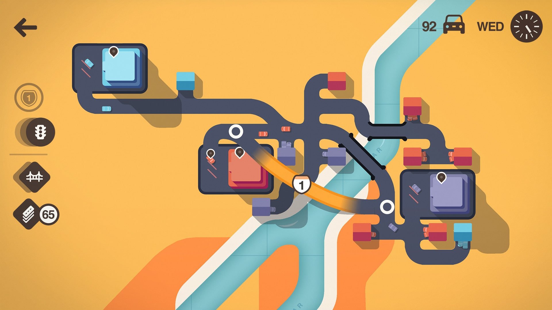 Mini Motorways mac游戏 screenshot-2