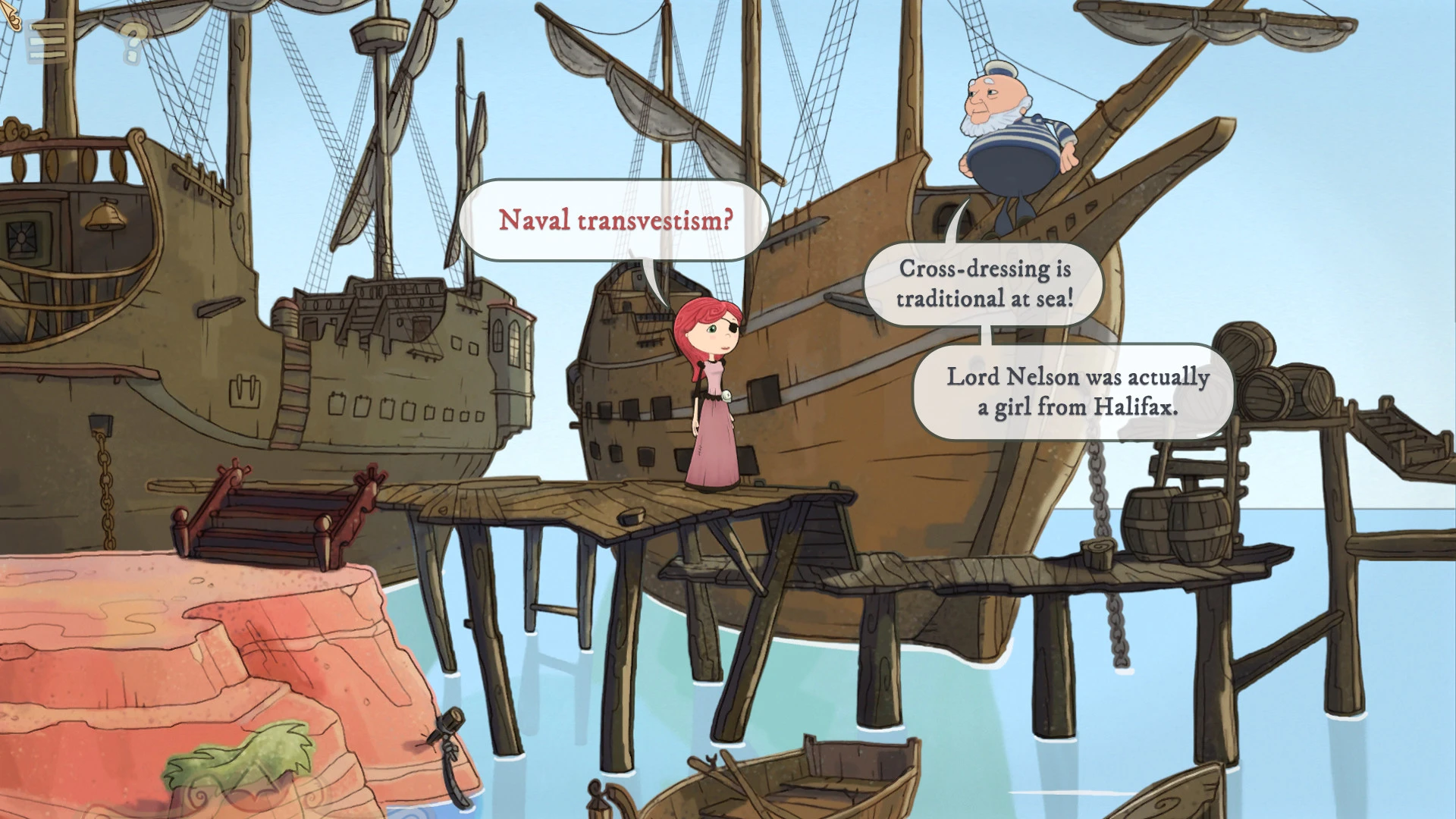 Nelly Cootalot: The Fowl Fleet mac游戏 screenshot-2