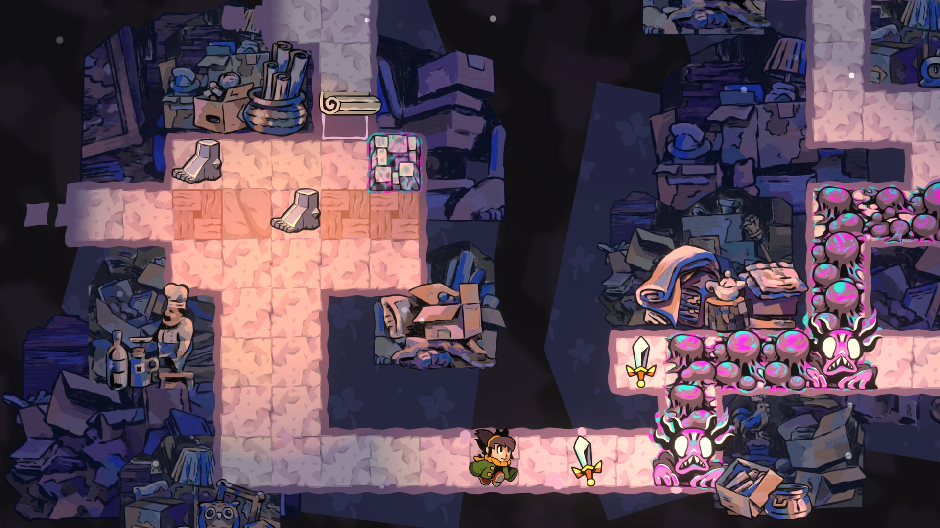 Arranger: A Role-Puzzling Adventure mac游戏 screenshot-0