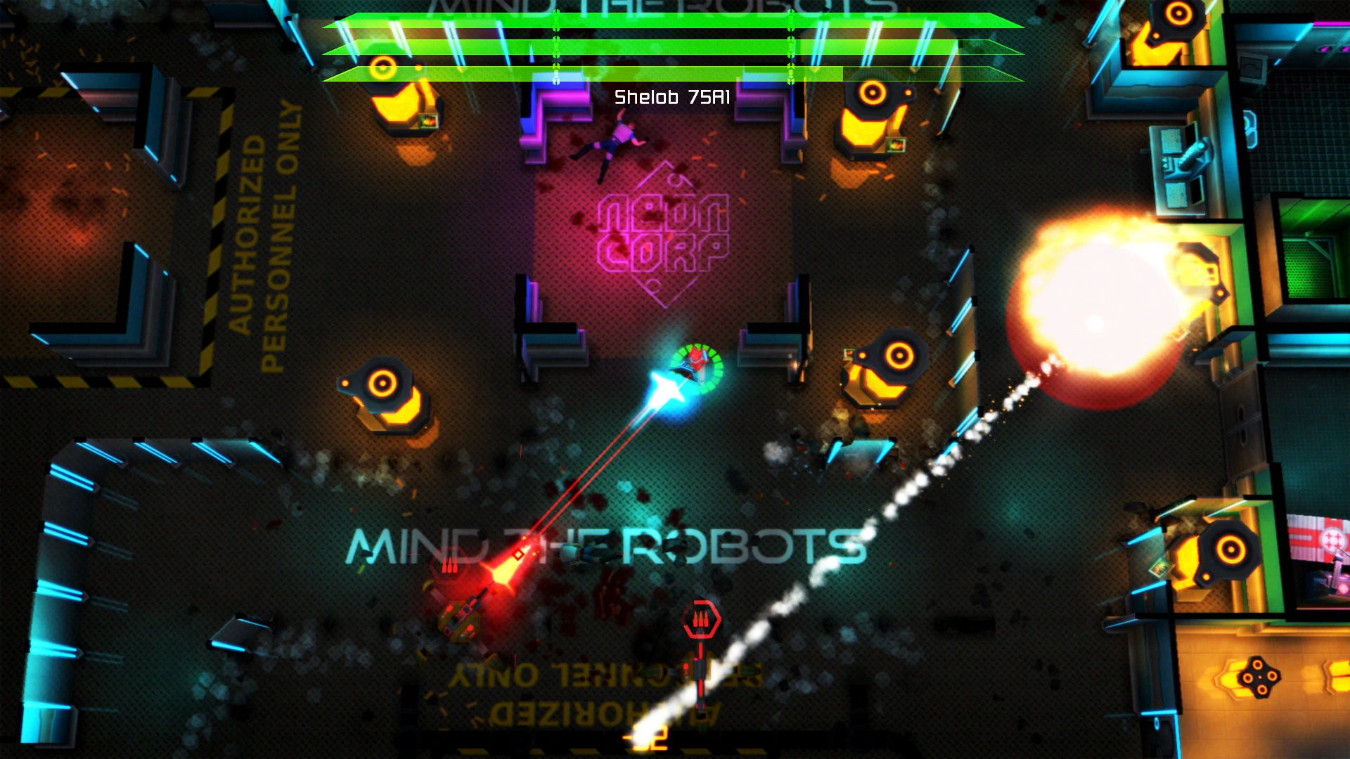 Neon Chrome mac游戏 screenshot-2