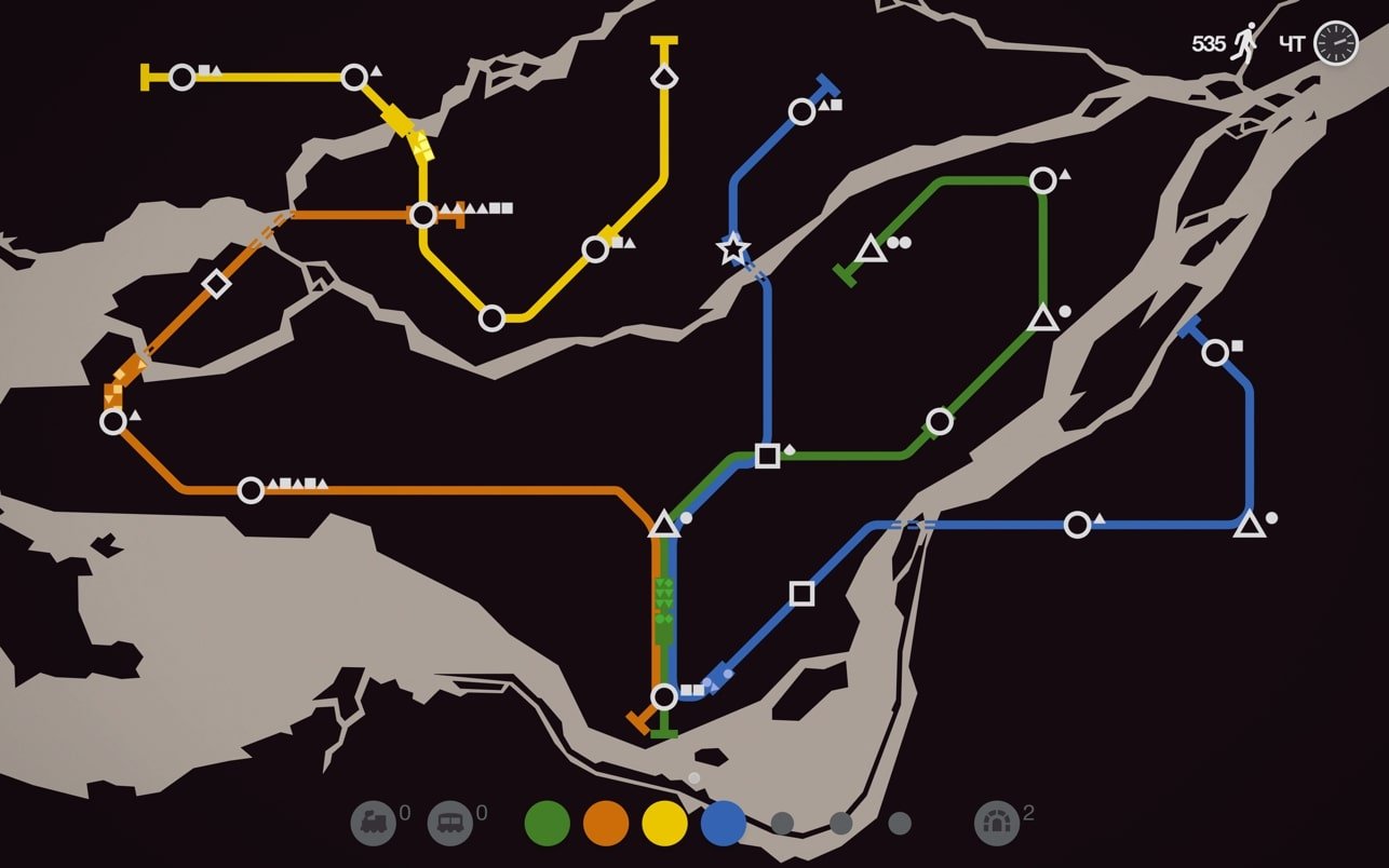 Mini Metro mac游戏 screenshot-2
