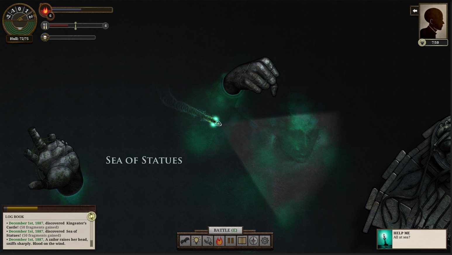Sunless Sea mac游戏 screenshot-1