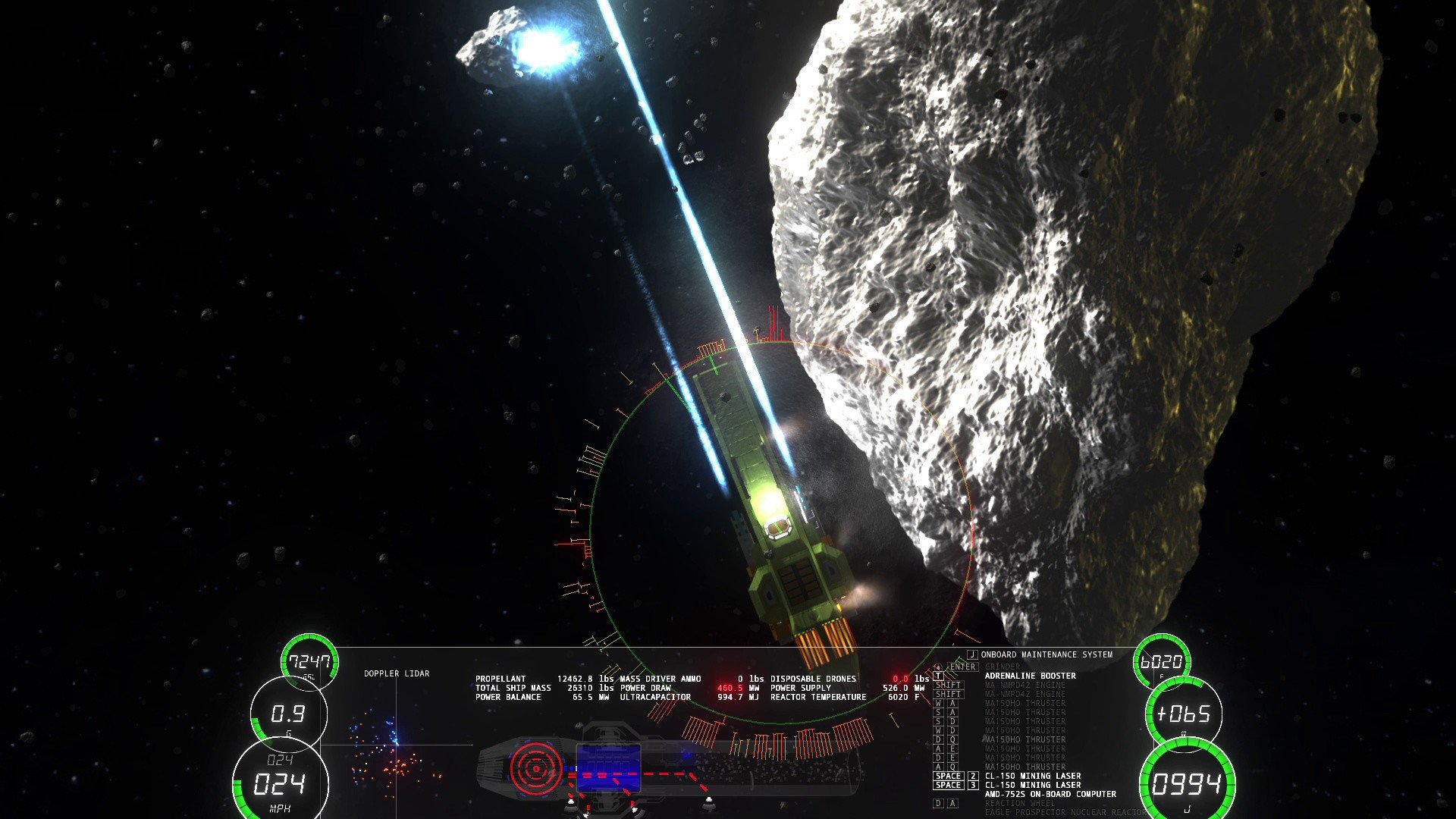 ΔV: Rings of Saturn mac游戏 screenshot-1