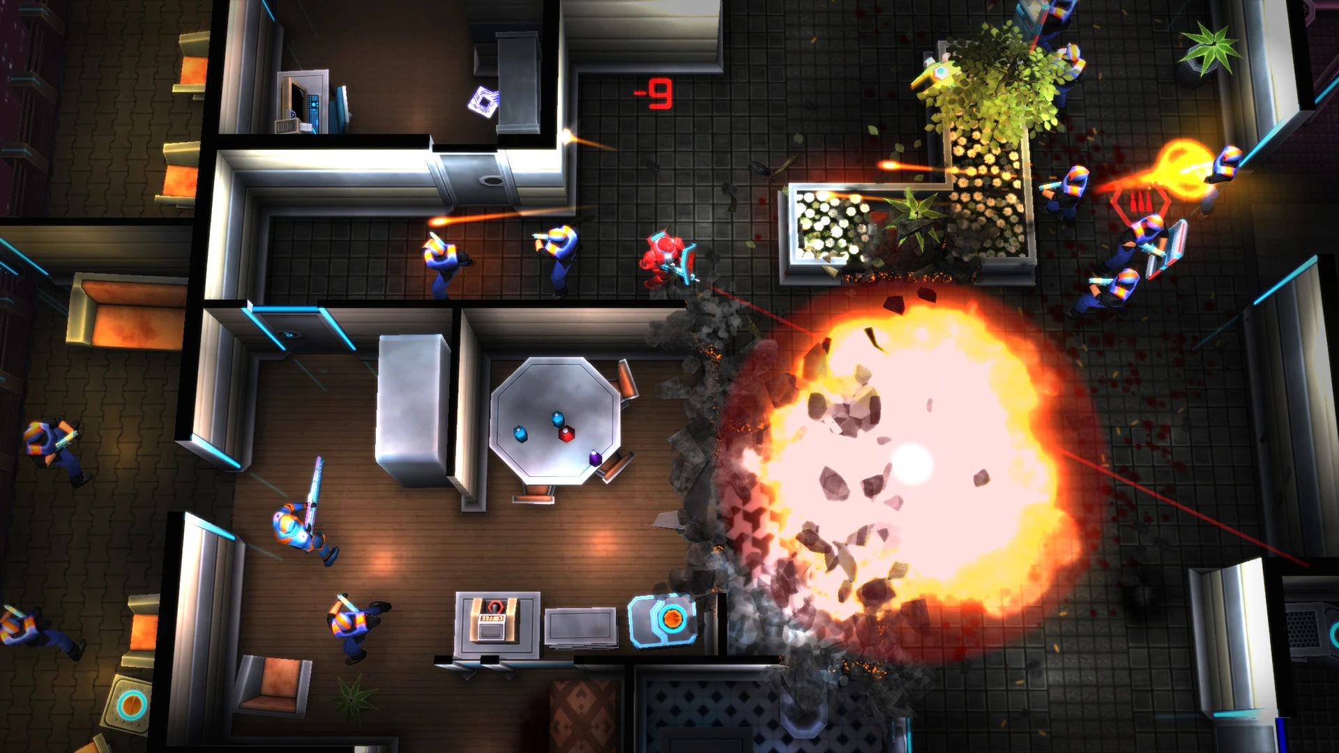 Neon Chrome mac游戏 screenshot-1
