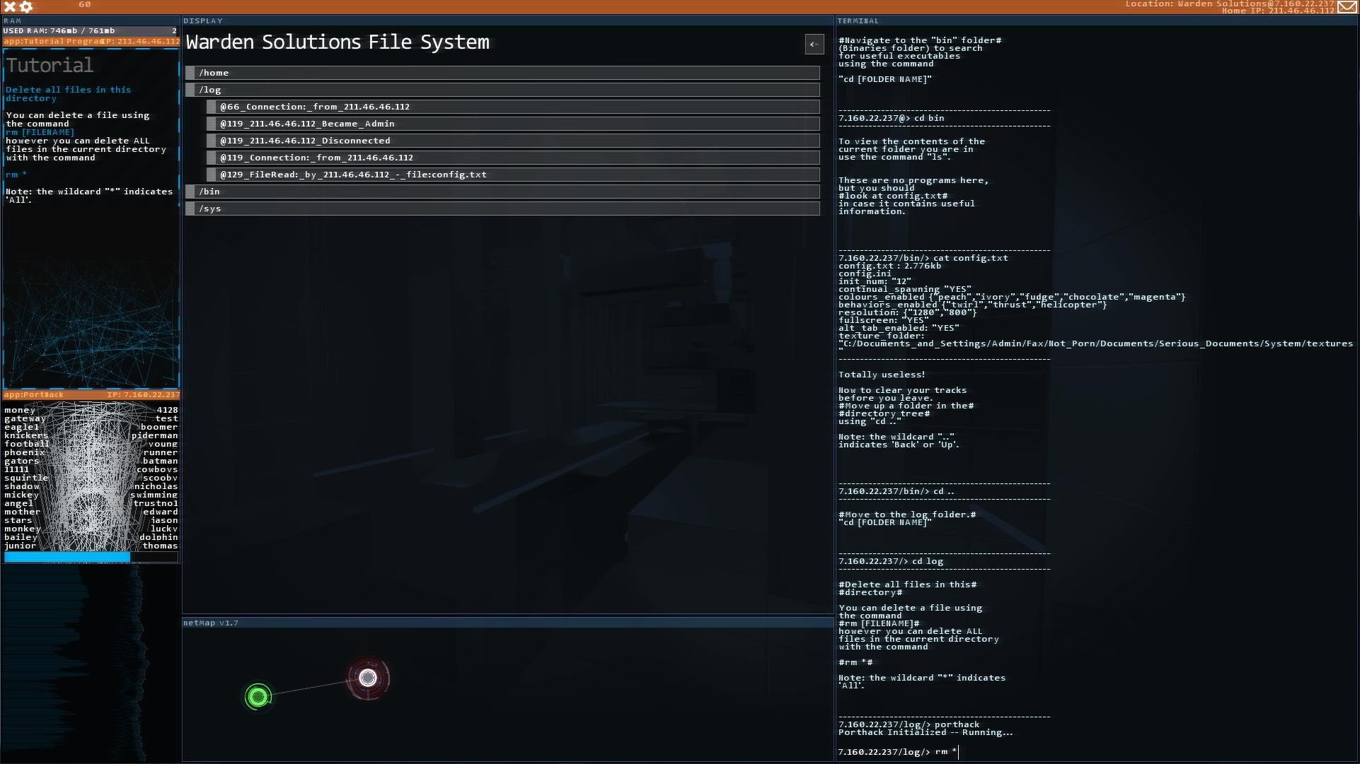 Hacknet mac游戏 screenshot-3