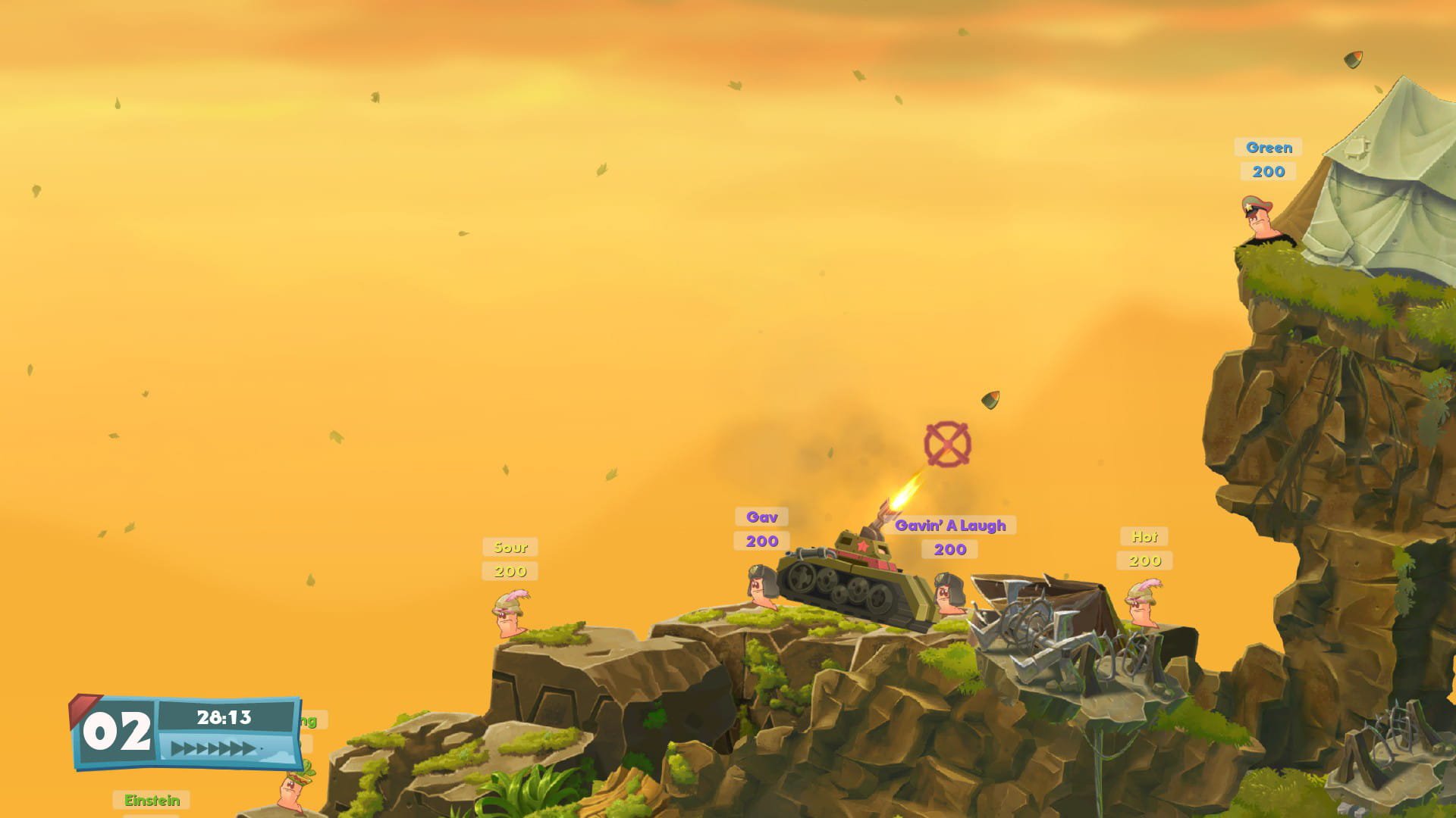 Worms W.M.D mac游戏 screenshot-1