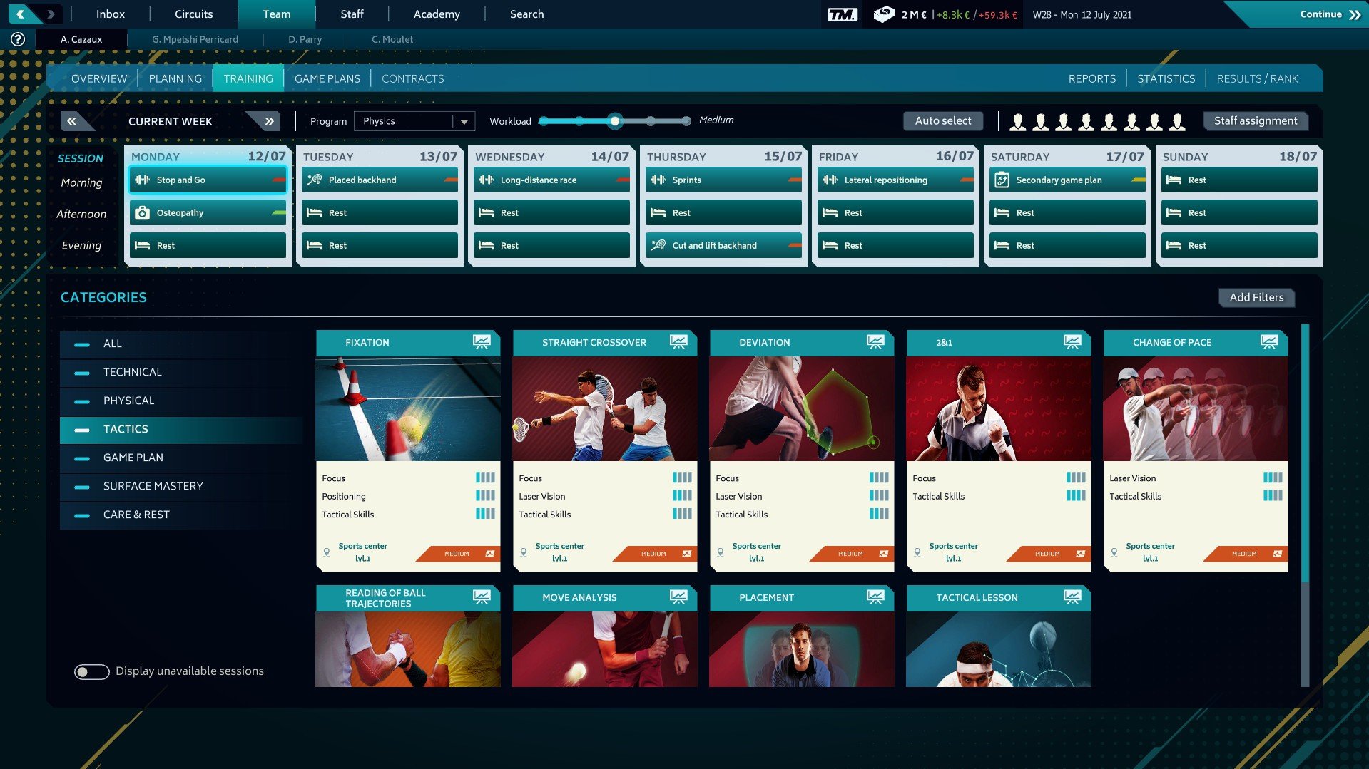 Tennis Manager 2021 mac游戏 screenshot-2