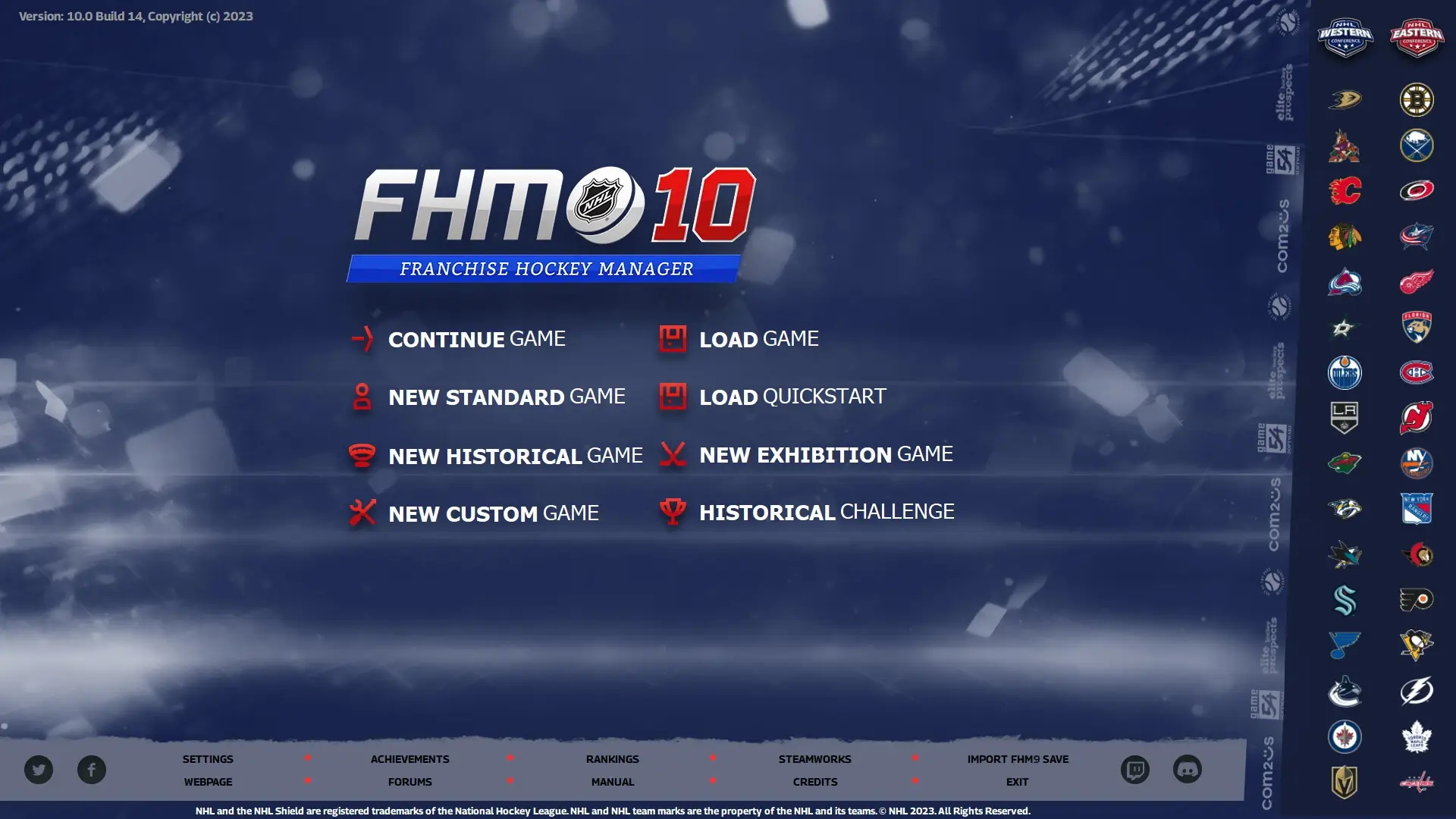Franchise Hockey Manager 10 mac游戏 screenshot-1