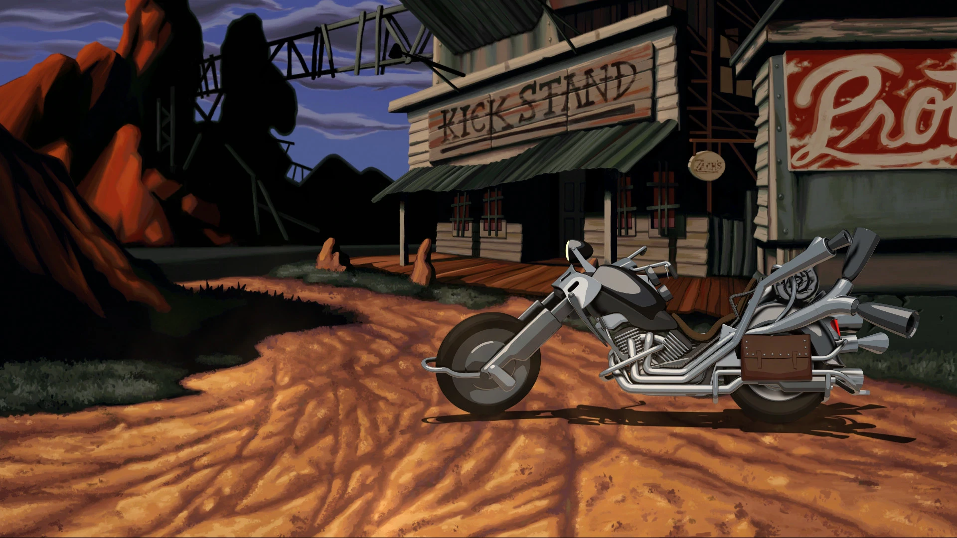 Full Throttle Remastered mac游戏 screenshot-1