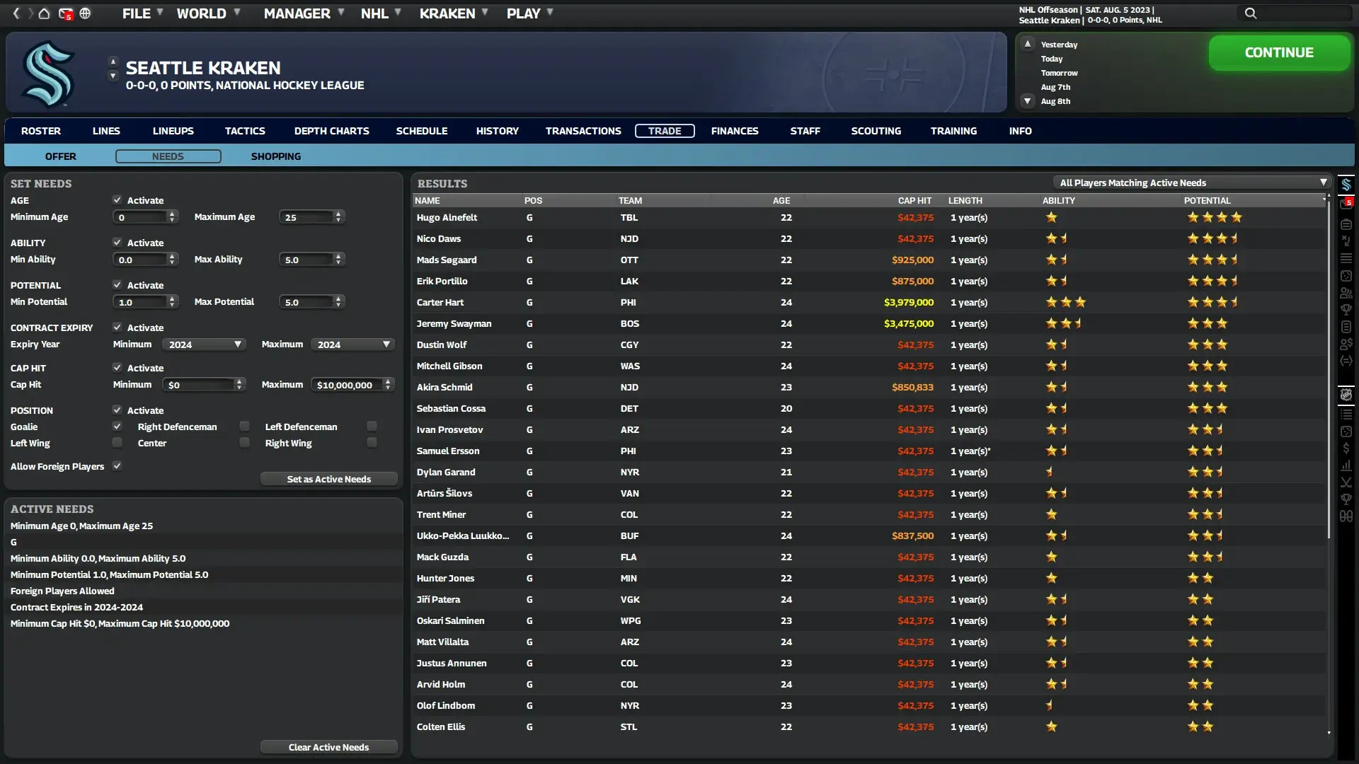 Franchise Hockey Manager 10 mac游戏 screenshot-2