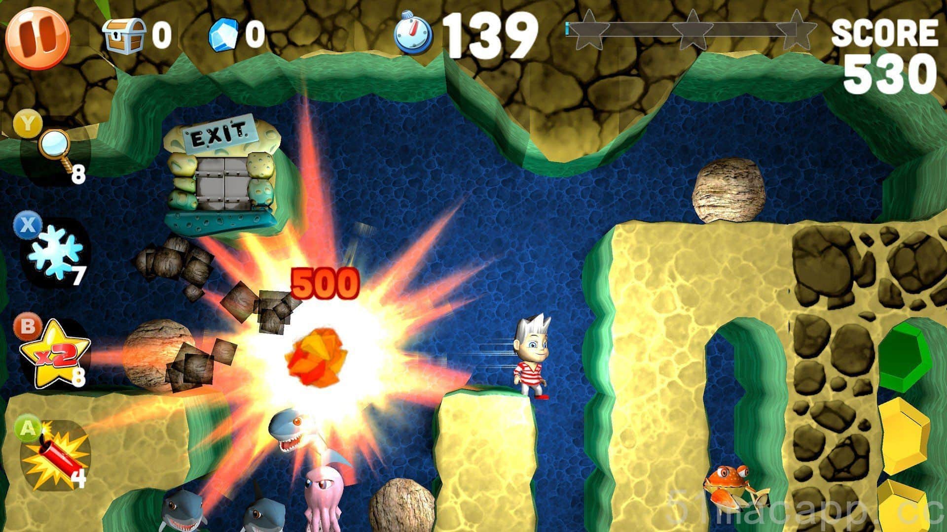 Boulder Dash Deluxe mac游戏 screenshot-1