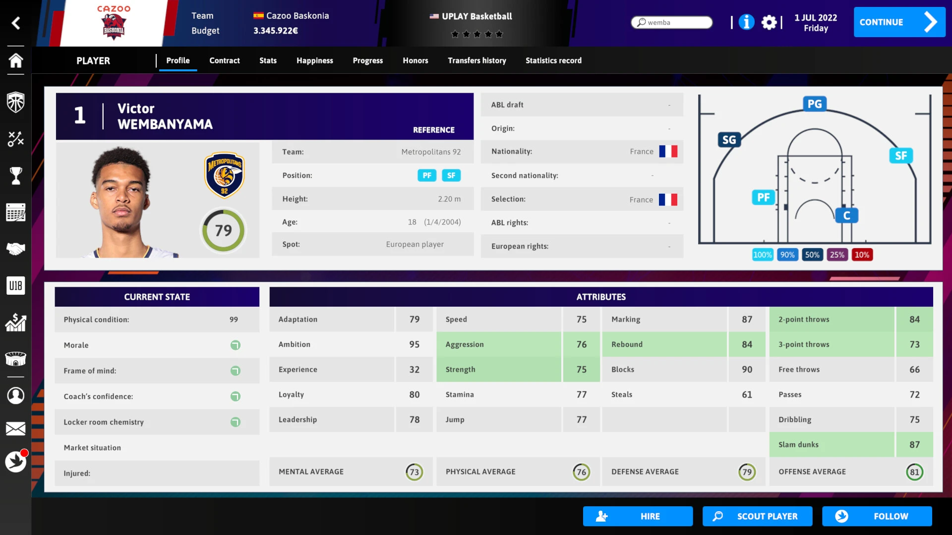 International Basketball Manager mac游戏 screenshot-1