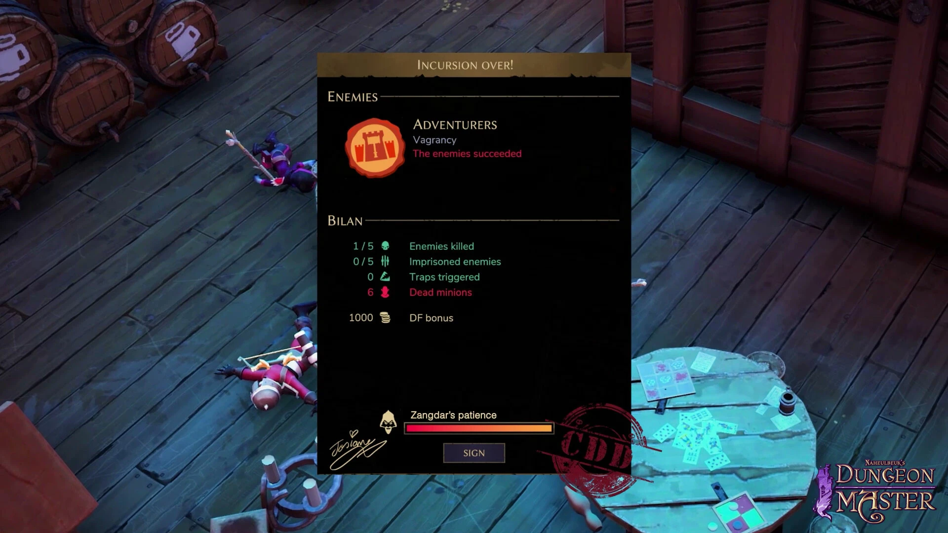 Naheulbeuk's Dungeon Master mac游戏 screenshot-0