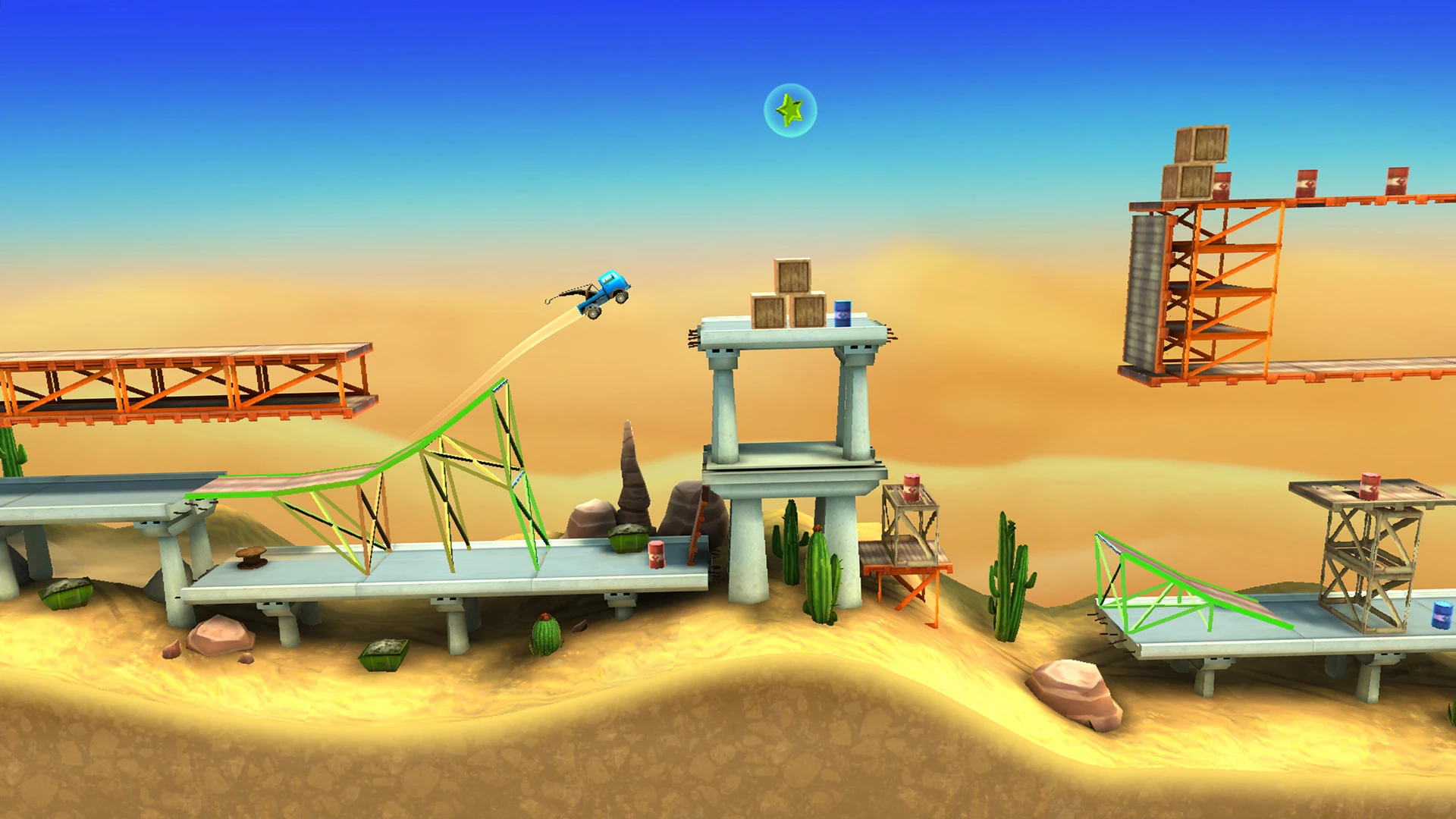 Bridge Constructor Stunts mac游戏 screenshot-2