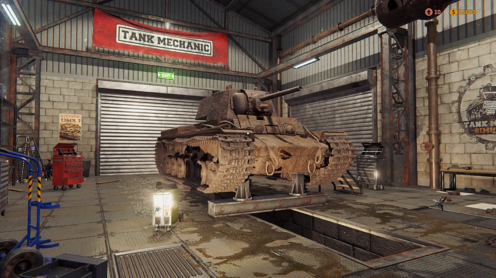 Tank Mechanic Simulator mac游戏 screenshot-2