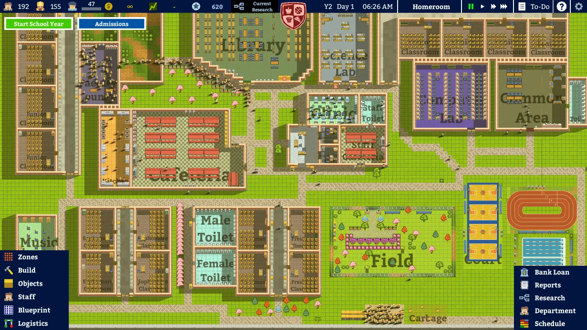 Academia : School Simulator mac游戏 screenshot-5