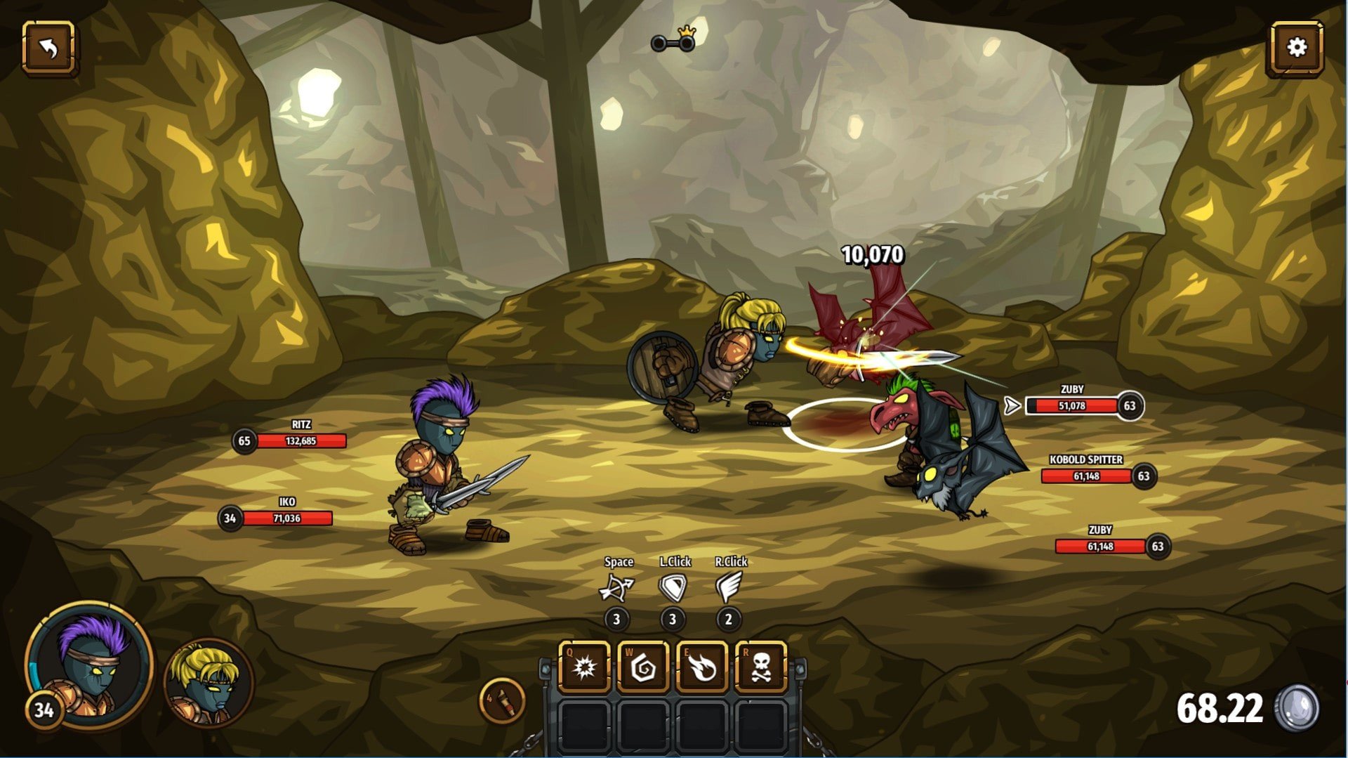 Swords & Souls: Neverseen mac游戏 screenshot-4