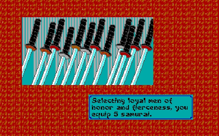 Sword of the Samurai mac游戏 screenshot-3