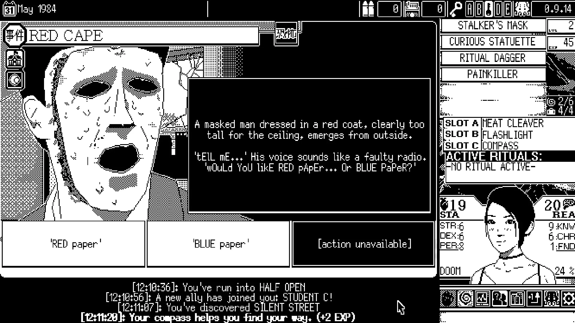 WORLD OF HORROR mac游戏 screenshot-3