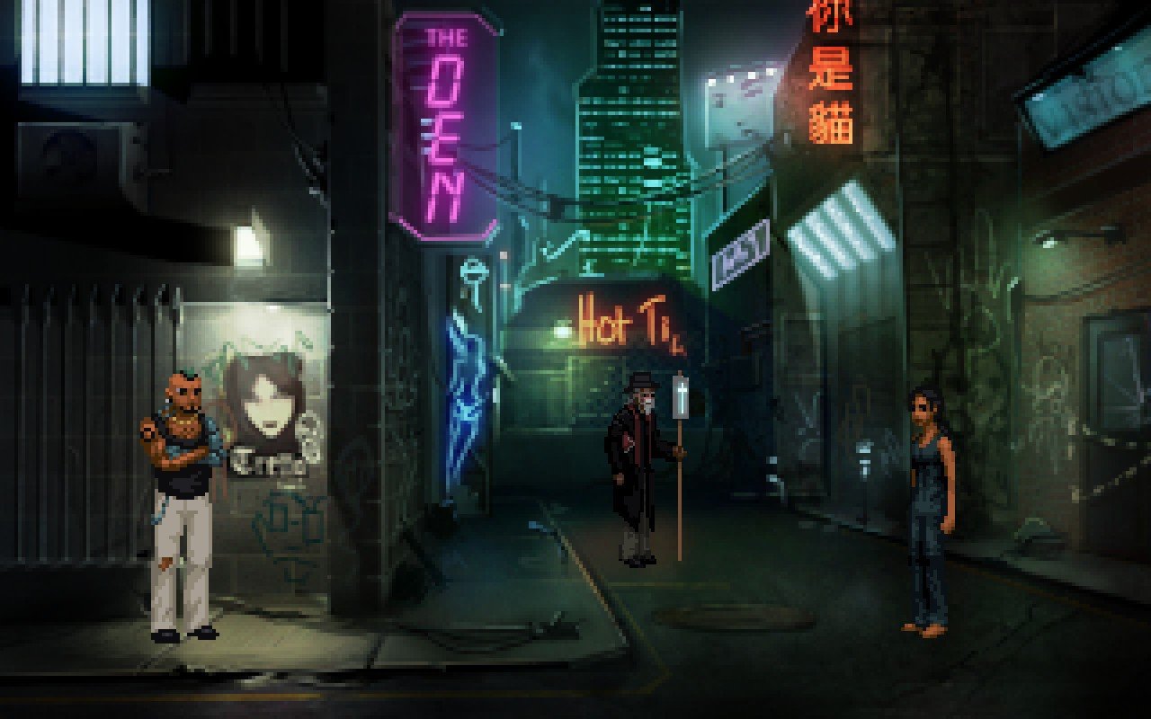 Technobabylon mac游戏 screenshot-0